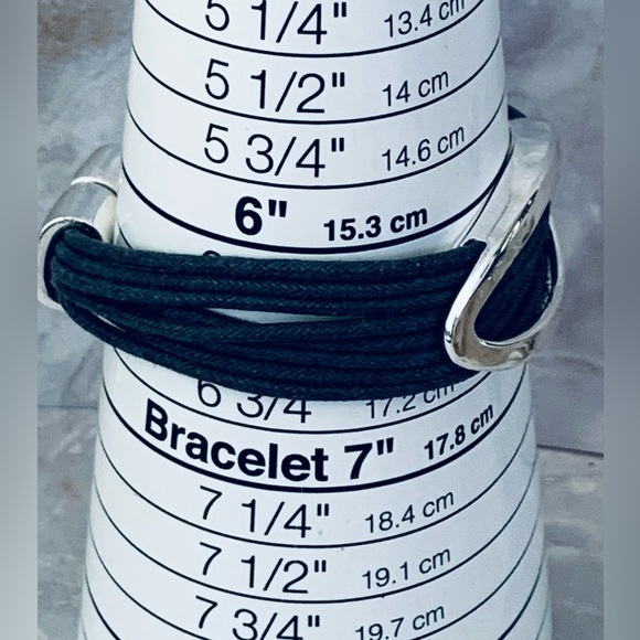 Kenneth Cole Navy Blue and Silver Bracelet - Picture 4 of 5